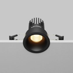 Светильник встраиваемый светодиодный Maytoni Dip DL115-10W-2.7K-B