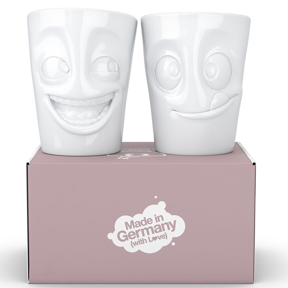 Набор кружек Joking & Tasty, 350 мл, белый, 2 шт.