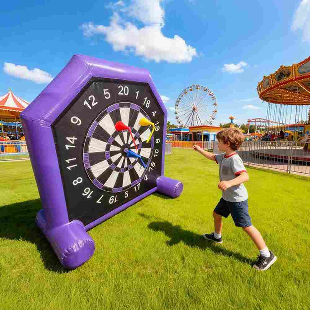 Надувной герметичный дартс «Меткий стрелок», диаметр 2,2 м, размер 2,2×1×2,2 м