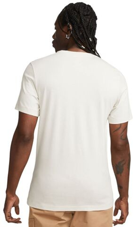 Мужская теннисная футболка Nike Sportswear Club T-Shirt - light bone