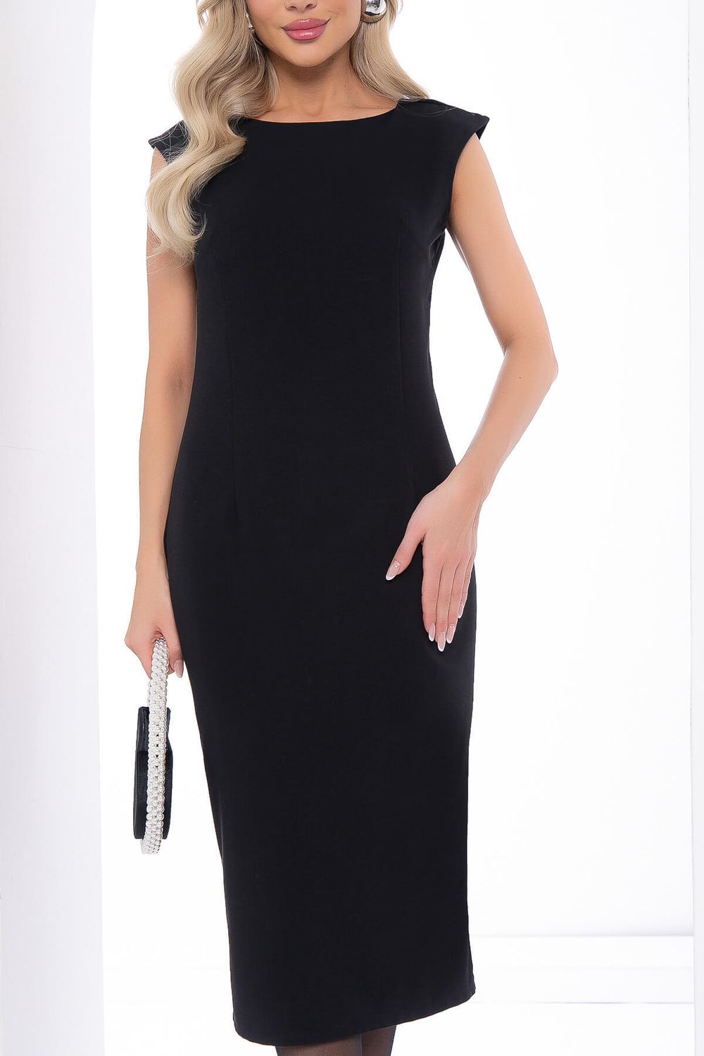 Платье Голливуд (черное) П12226-2 LT Collection