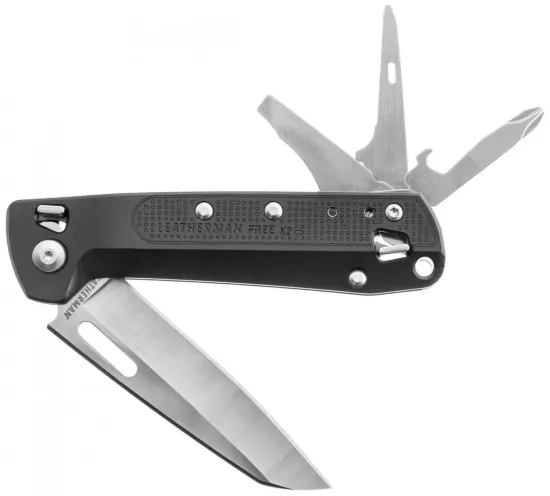 Мультитул Leatherman Free K2 (832658) 8 функций Черный