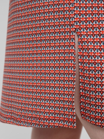 Туника Д-023/оранжевый-геометрия