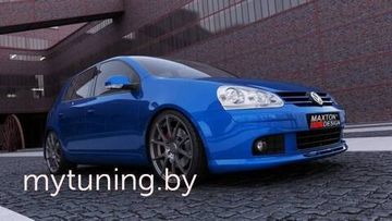 Накладка переднего бампера VOTEX для VW Golf 5