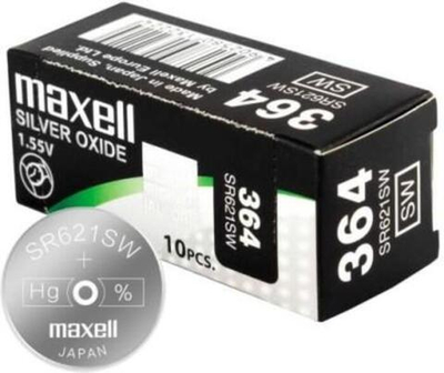Элемент питания MAXELL SR621SW(364) BL1