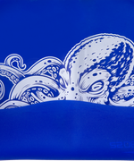 Шапочка для плавания Octopus Navy, силикон, детский
