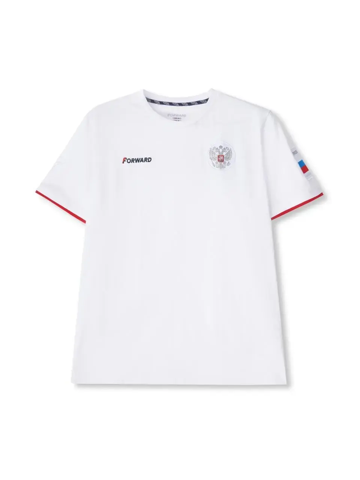 Мужская футболка Forward M14282G-FF232R: Универсальный базовый элемент гардероба