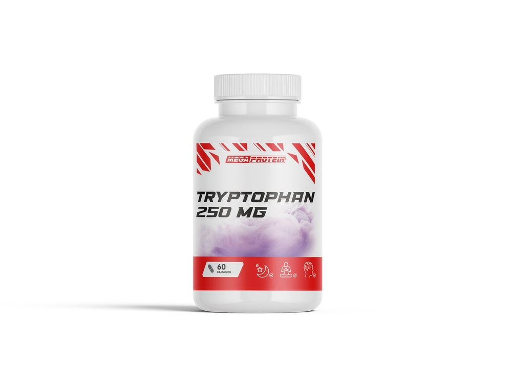 Триптофан (250 мг) 60 капсул (MegaProtein)