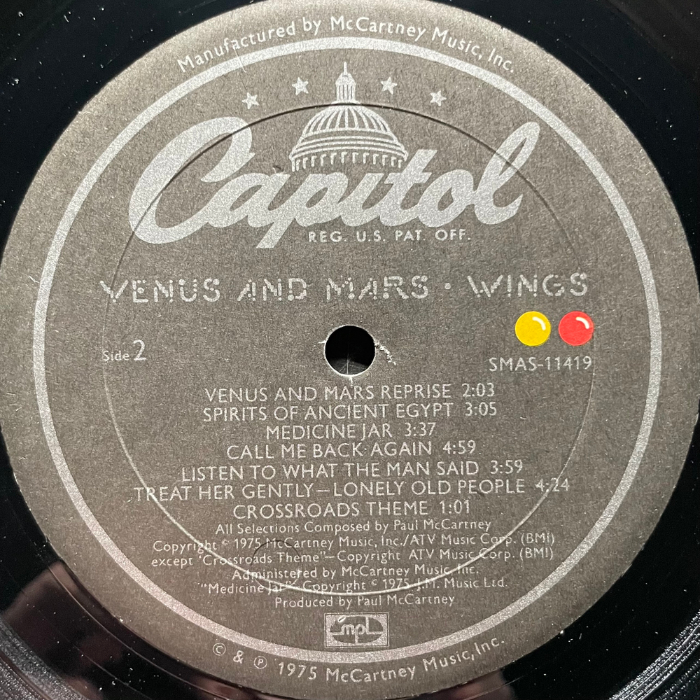 Wings – Venus And Mars (США 1975г.)