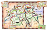 Ticket to Ride - Map Collection Vol. 2: India - карта Швейцарии