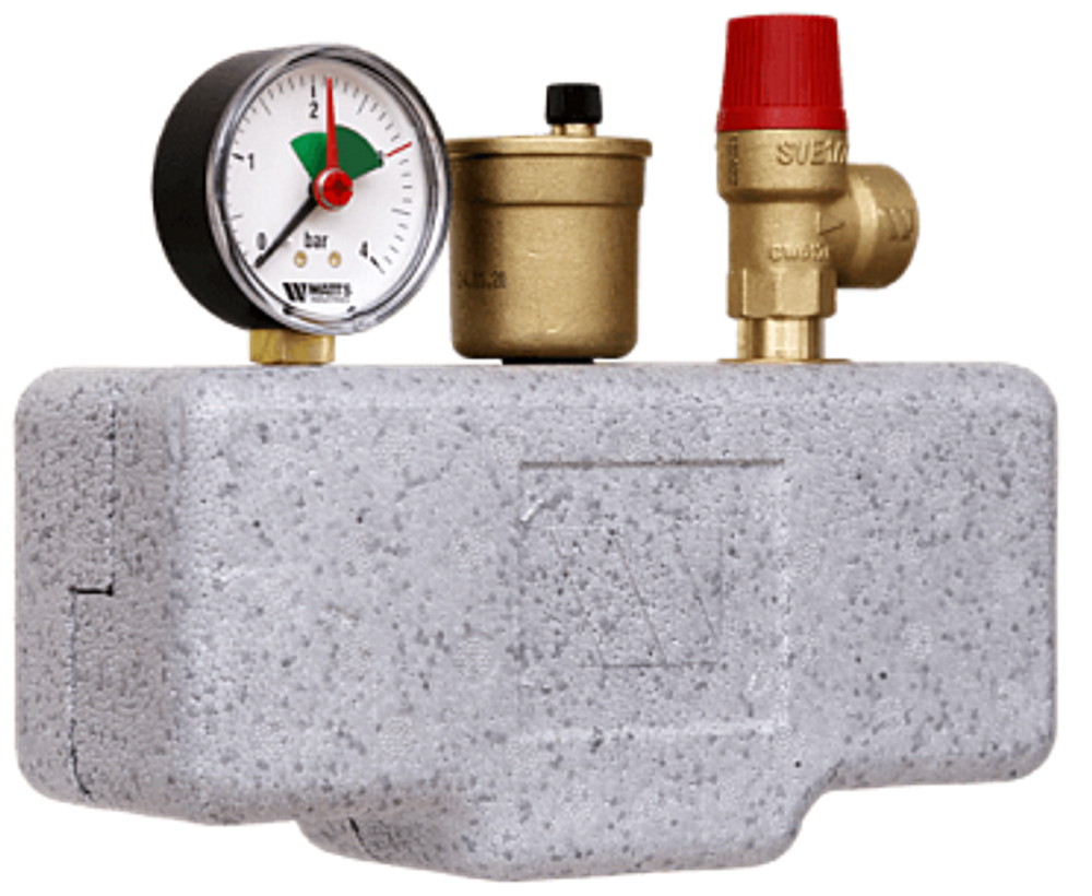 Группа безопасности котла KSG 30 ISO 1 1/2" 3 БАР ДО 50 КВТ WATTS