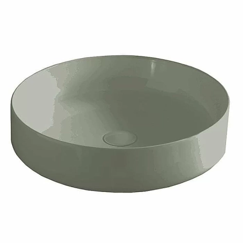 Раковина накладная Artceram Cognac 48 COL002 15 00 Grigio Oliva
