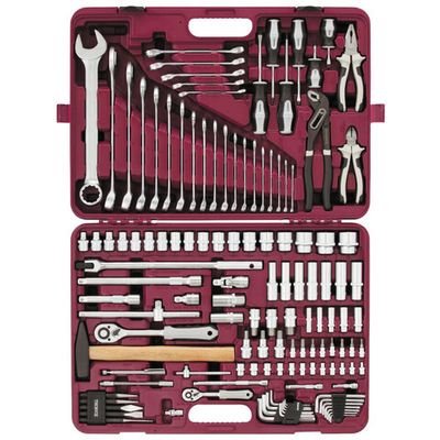 Набор инструмента универсальный THORVIK 1/4", 1/2"DR, 128предметов   TS128 (UTS0128)