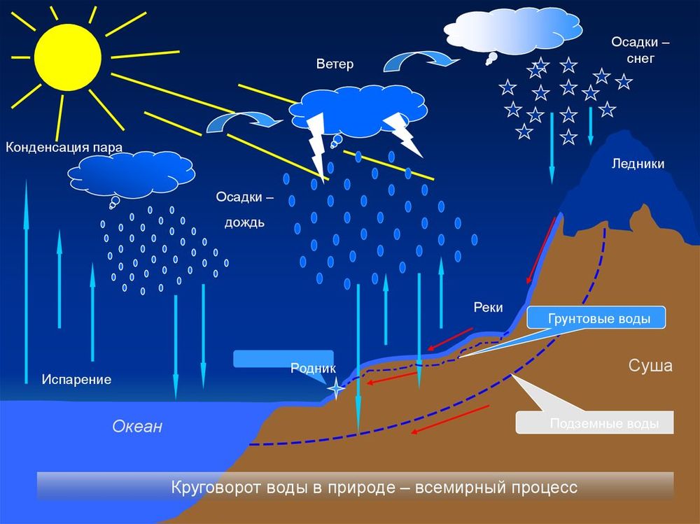 Модель Круговорот воды в природе — купить по ФГОС | Учебный стандарт