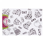 Салфетка на стол 45*30см плетеная «Кошечки»