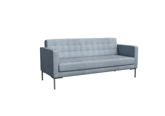 Форест Диван трехместный FR-DP-03 Enzo 994/Металл Серый 1940*800*840