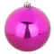 Шар пластиковый глянцевый 120 мм., фуксия., 1 шт., Snowmen (ЕК0435)