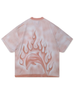 Мужская Футболка Flaming Dolphin