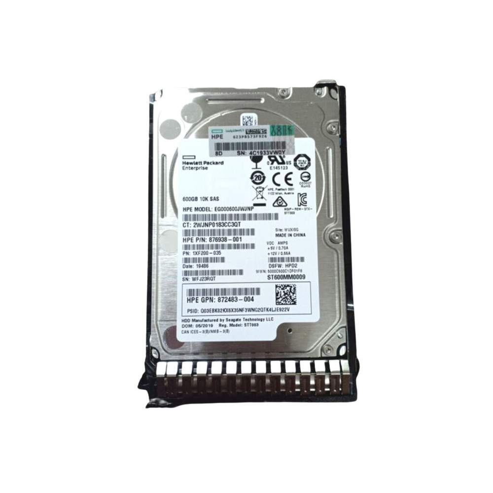 Жесткий диск HP EG0600JWJNP 600Gb SAS 2,5" HDD 876938-001
