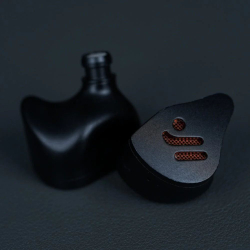 Наушники проводные Fosi Audio IM4 Obsidian, без микрофона, внутриканальные, 3.5 мм, черные