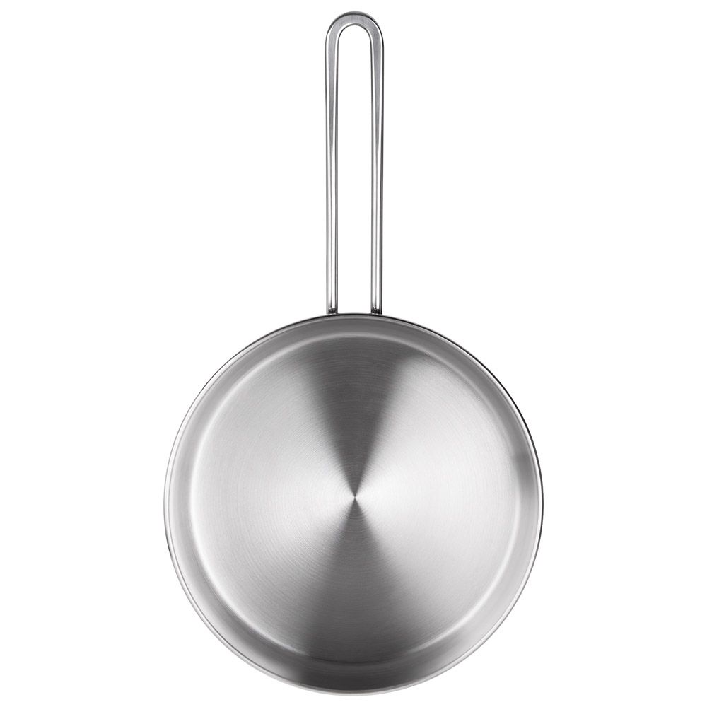 СКОВОРОДА AGNESS PROFESSIONAL 24Х6 СМ, 2,6 Л ВЫСОКОКАЧЕСТВЕННАЯ НЕРЖ СТАЛЬ 18/10 ИНДУКЦИОННОЕ ДНО