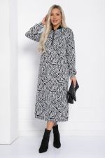 Платье Белые ночи (черно-белое) П12305-19 LT Collection