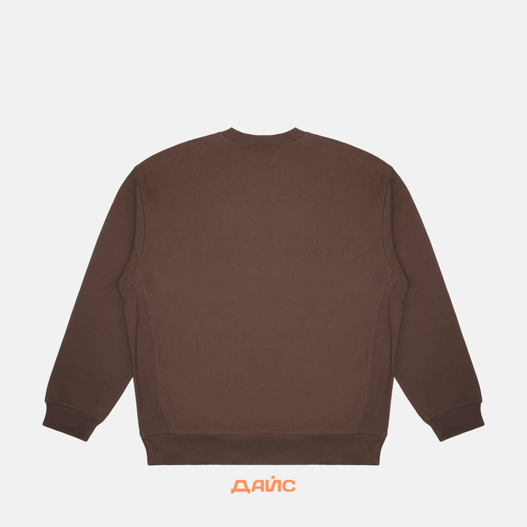 Толстовка мужская Carhartt WIP American Script Sweatshirt артикул:I025475_tobacco - купить в магазине Дайс