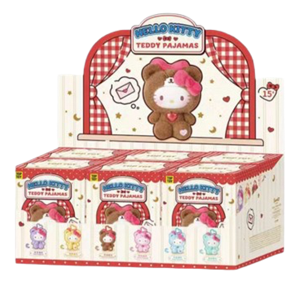 Рандомная фигурка Blind Box TOPTOY Hello Kitty Teddy Pajamas