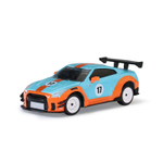 Радиоуправляемая модель для дрифа Nissan GTR оранжевый c камерой и гироскопом 1:43 , Набор Sniclo FPV MG 117 , Машина+пульт+Очки FPV V2