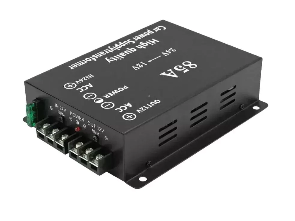 85A (24 в 12V) / Преобразователь (85 ампер) напряжения, 24V в 12V, 85 ампер (1 шт.)