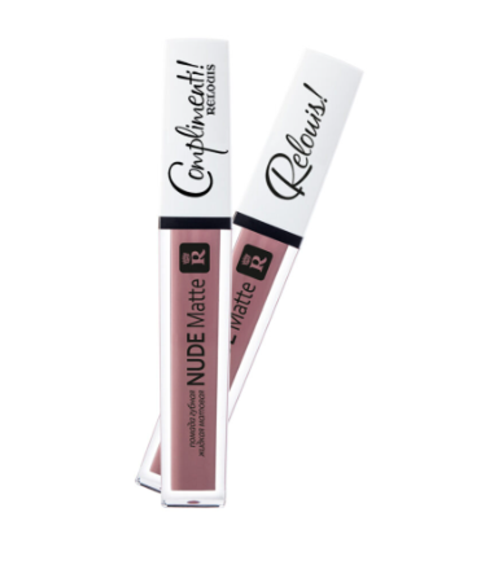 Матовая жидкая помада RELOUIS Nude Matte Complimenti - 10