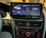 Магнитола для Audi A4 (B8), A5 (8T) 2007-2016 (без джойстика MMI) - Parafar PF7938QPDLow монитор 10" на Android 12, Быстрая, SIM-слот