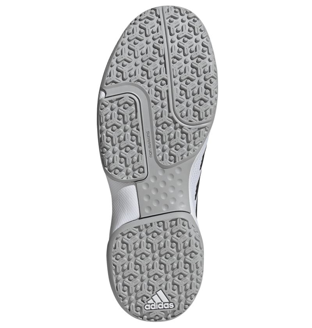 Мужские теннисные кроссовки Adidas GameCourt 2 Omnicourt - footwear white/coal black/grey