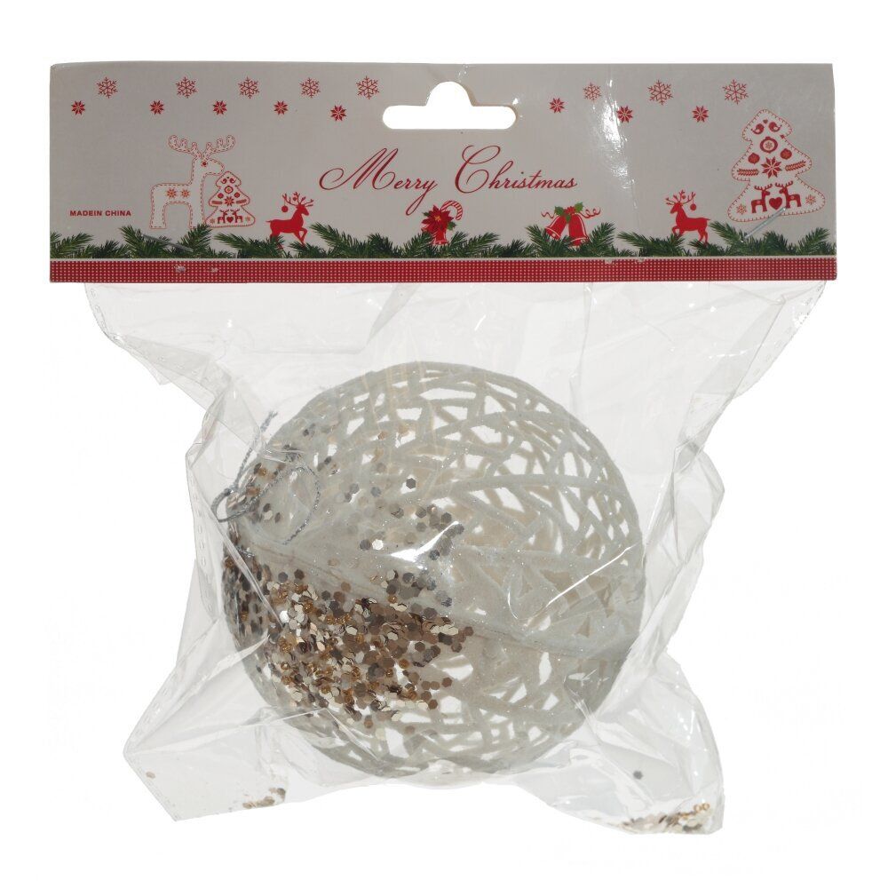 GAEM Украшение новогоднее "Шар", D 10 см, L10 W10 H11 см
