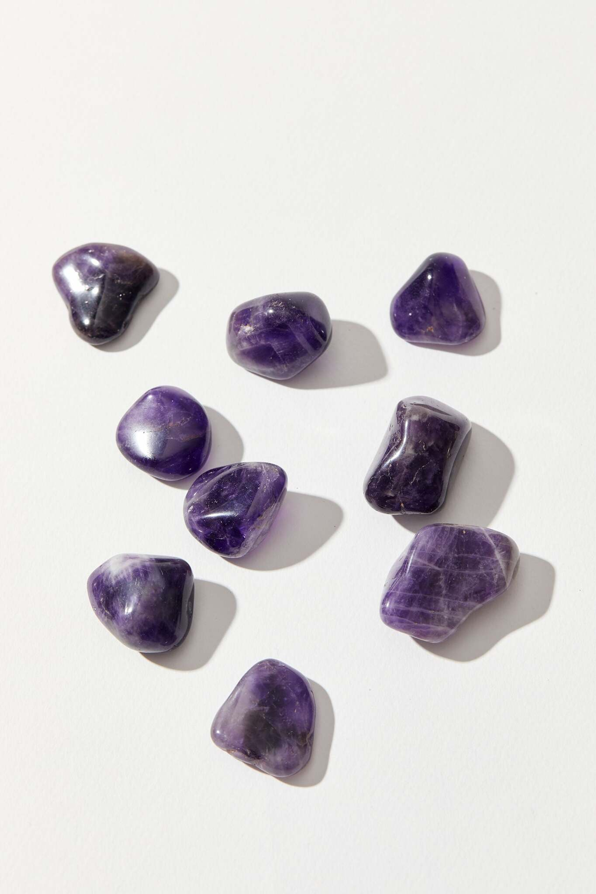 Аметист галтовка