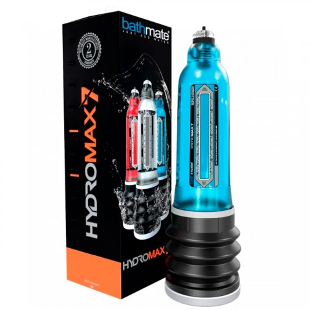 Гидропомпа BATHMATE - Hydromax-7, голубой