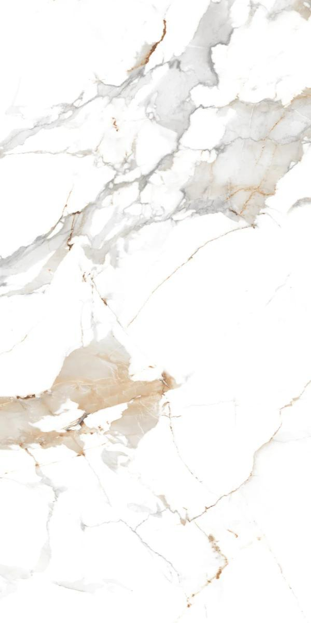 Керамогранит, MAIMOON, Statuario Cafe Gold, 1200x600 мм, полированная
