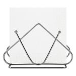 Салфетница треугольная 8,2х13х7,2 см, CLASSIC, хром, WEGLA (ВЕГЛА), 700238