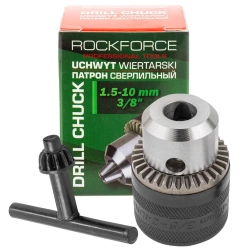 Патрон цанговый для дрели (1.5-10мм, 3/8'') RockFORCE RF-G00530