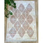 Коврик комнатный с бахромой на резиновой подложке ZALEL 80*150 BM-2103