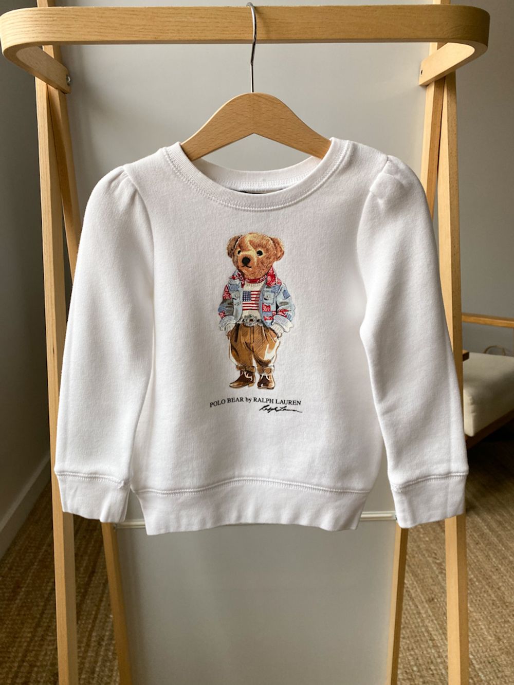 Хлопковый свитшот Ralph Lauren, 98