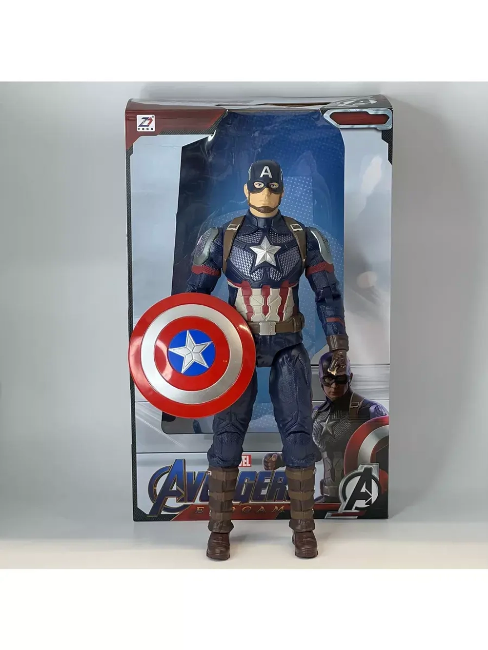 Фигурка игрушка Капитан Америка Марвел ZD Toys 1605-06