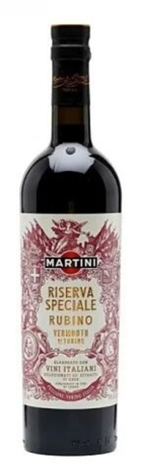 Вермут Мартини Риз. Специале Рубино 18% 0,75л аром. виногр.