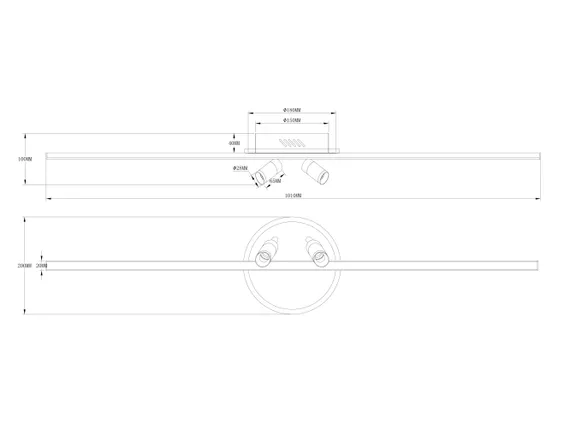 Потолочный светильник FR6056CL-L68B Ланс / Lans 48 Вт LED Freya fr6056cl-l68b