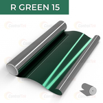 Пленка солнцезащитная зеркальная R GREEN 15 ControlTek, (рулон)