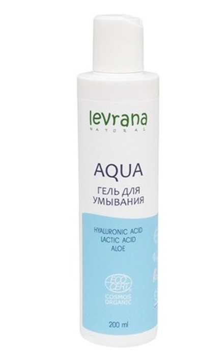 Гель для умывания AQUA, ТМ LEVRANA