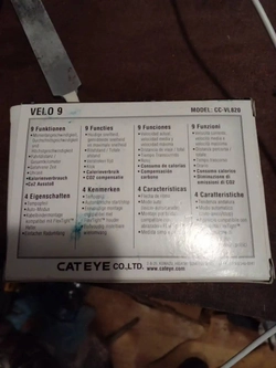 велокомпьютер Cateye cc-vl820