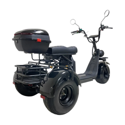 Электроскутер CITYCOCO X7 Pro TRIKE Черный глянец