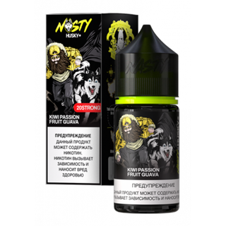 Купить Nasty X Husky Import Salt 30 мл - Kiwi Passion Fruit Guava (20 мг)