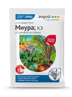 Миура от сорняков на грядках 12 мл "Август" (3 сотки)